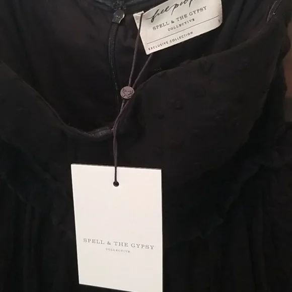 🖤✨ SPELL & GYPSY X FREE PEOPLE Mira Bustier RaRa Dress• BNWT $499• HTF•Rare🖤✨ - Picture 6 of 8